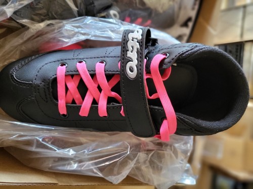 Epic Pattini Super Nitro Roller Quad Velocità Interno Esterno Nero Rosa Gioventù 5 - Foto 4 di 9