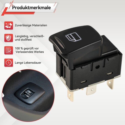 2x Elektrischer Fensterheberschalter A4548201010 Für Smart 454 Forfour 2004-2006 - Bild 6 von 10
