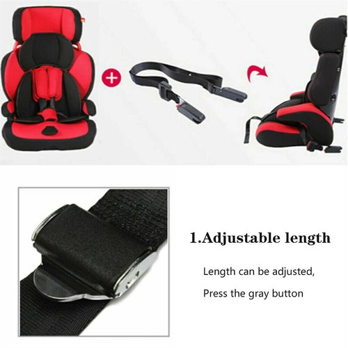 Car Seat ISOFIX Latch Connector Kids Fixed General Straps Belt Latch Practical - Picture 8 of 10