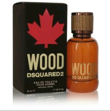 Dsquared2 Wood by Dsquared2 Eau De Toilette Spray 1.7 oz for Men NIB Sealed