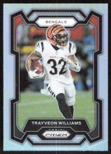 2023 1885E Panini Prizm SILVER PRIZM Trayveon Williams Cincinnati Bengals #59