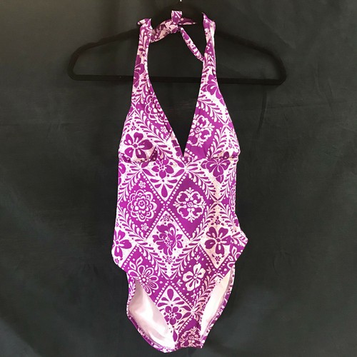 Catalina Swimsuit Bathingsuit Small 4/6 Purple Hal