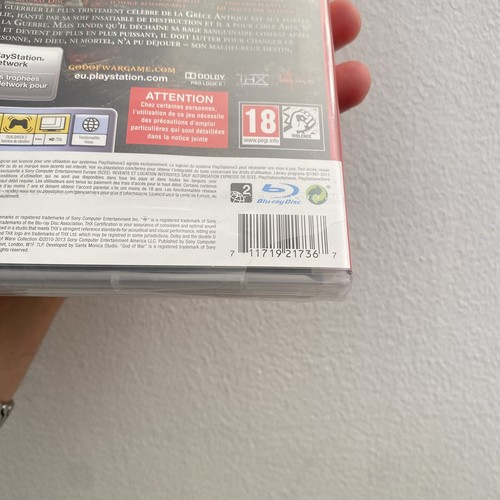 GOD OF WAR COLLECTION VOL 1 CLASSICS HD Sony Playstation 3 PS3 SEALED SIGILLATO - Foto 4 di 6