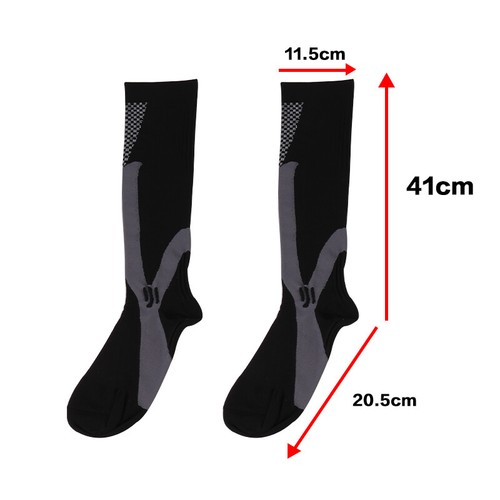 Nhs Copression Flight Sock Travel Anti Swelling Fatigue Sport Support Stockings - Picture 24 of 24