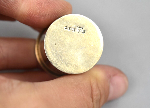 Antigua plata esterlina, stock de aceite sagrado, 'O.I', aceites sagrados (CU601) Chalice Co. - Imagen 6 de 11