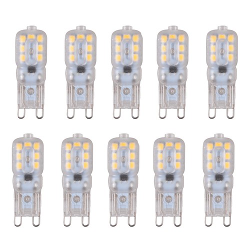 12Pcs G9 LED Dimmable Capsule Light Bulb 5W Replace Halogen Lamps AC hite - Picture 3 of 13