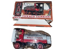 1910 MACK SENIOR TEXACO TANKER COIN BANK DIE CAST
