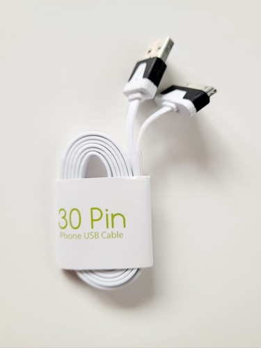 CMWireless 30-Pin Connector To USB Cable For Apple 3 Ft - Picture 8 of 9