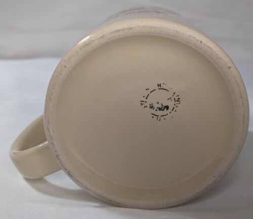 Vintage Hardee's BREAKFAST CLUB Keramik Kaffee Tee Beige Becher - Bild 2 von 3