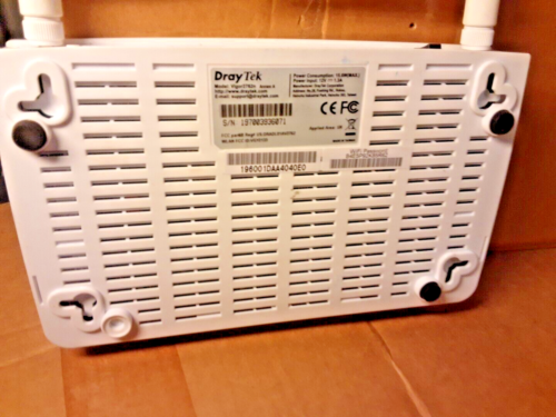 DrayTek 2762n. ADSL2 / VDSL2 Modemrouter + KEIN Netzteil + Antennen. WiFi 300 Mbps. - Bild 4 von 6