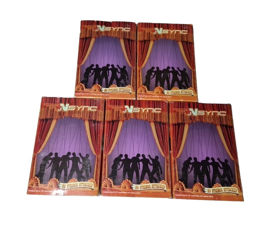 NEW Vintage NSYNC On Tour 2000 Collector's Edition Dolls