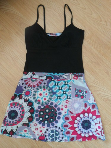Robe Tunique SMASH Multicolore Taille M/38 - Occasion Très Bon état, Style évasé Mini