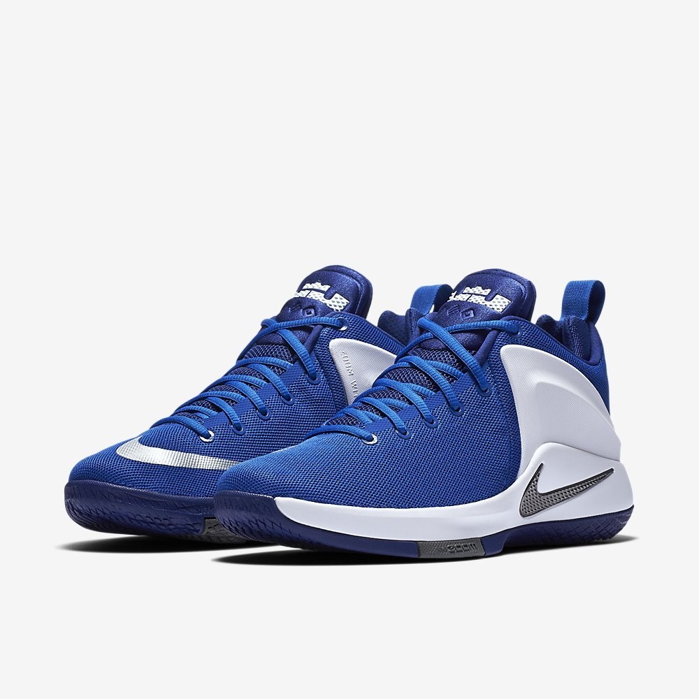 Mens Nike Lebron Lebron Lebron Zoom Witness Basketball shoes Royal bluee White Grey 852439 400 b973fe Mens Nike Lebron Lebron Lebron Zoom Witness Basketball shoes Royal bluee White Grey 852439 400 b973fe