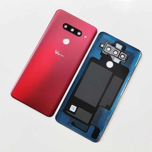 Battery Rear Back Door Cover Housing Case + Camera Lens For LG V40 ThinQ V405  - Picture 2 of 14