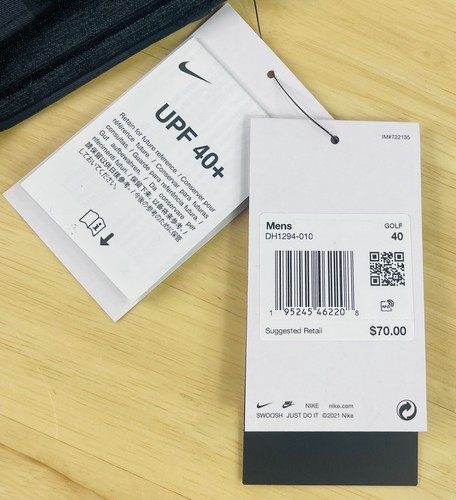 Nike Golf Dri-Fit UPF 40+ Plaid Chino Shorts DH1294-010, Men’s Size 40 - NWT $70 - Picture 4 of 4