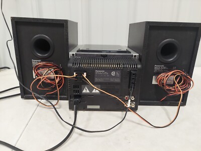 美品！　パナソニック　CDステレオシステム　SA-PM01 Panasonic SA-PM01 CD/ AM/FM Stereo System W/Remote *READ