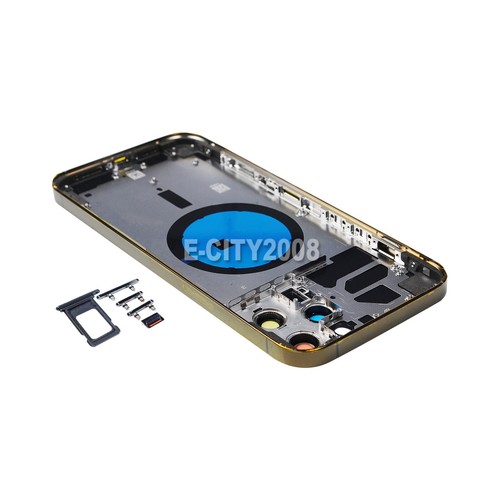 Back Glass Housing Frame Replacement For Apple iPhone 12 Pro Max - 第 27/31 張圖片