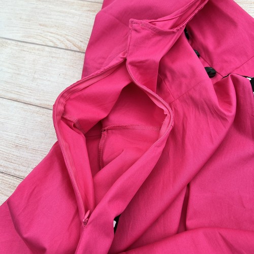 Damen Vintage Polka Dot 50er Jahre Rockabilly Neckholder Audrey Kleid Retro Kleid 3XL - Bild 13 von 14