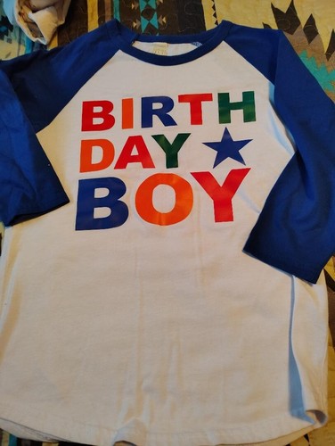 Boys Birthday Shirt size M