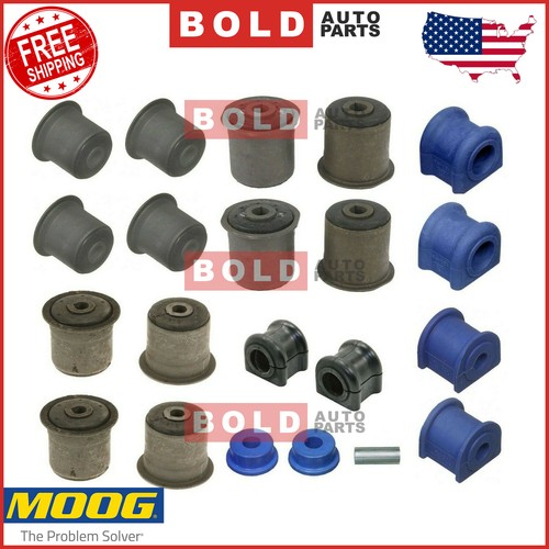 MOOG Front & Rear Control Arm Bushings & Sway Bar Bushings Kit for Jeep Wrangler - Picture 2 of 10