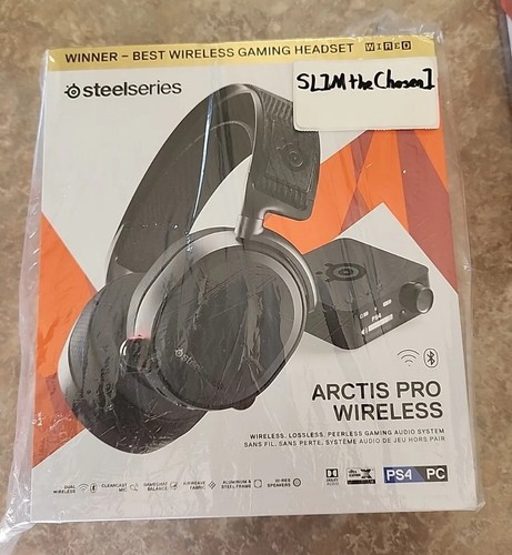 CUFFIE DA GIOCO WIRELESS STEELSERIES ARCTIS PRO con DAC per PC PS5 PS4 - Foto 2 di 7