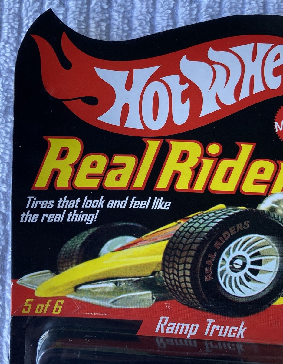 ミニカー Hot Wheels Ramp Truck Real Riders Hot Wheels Real Riders Ramp Truck #5/6 Series 6 02167/11000