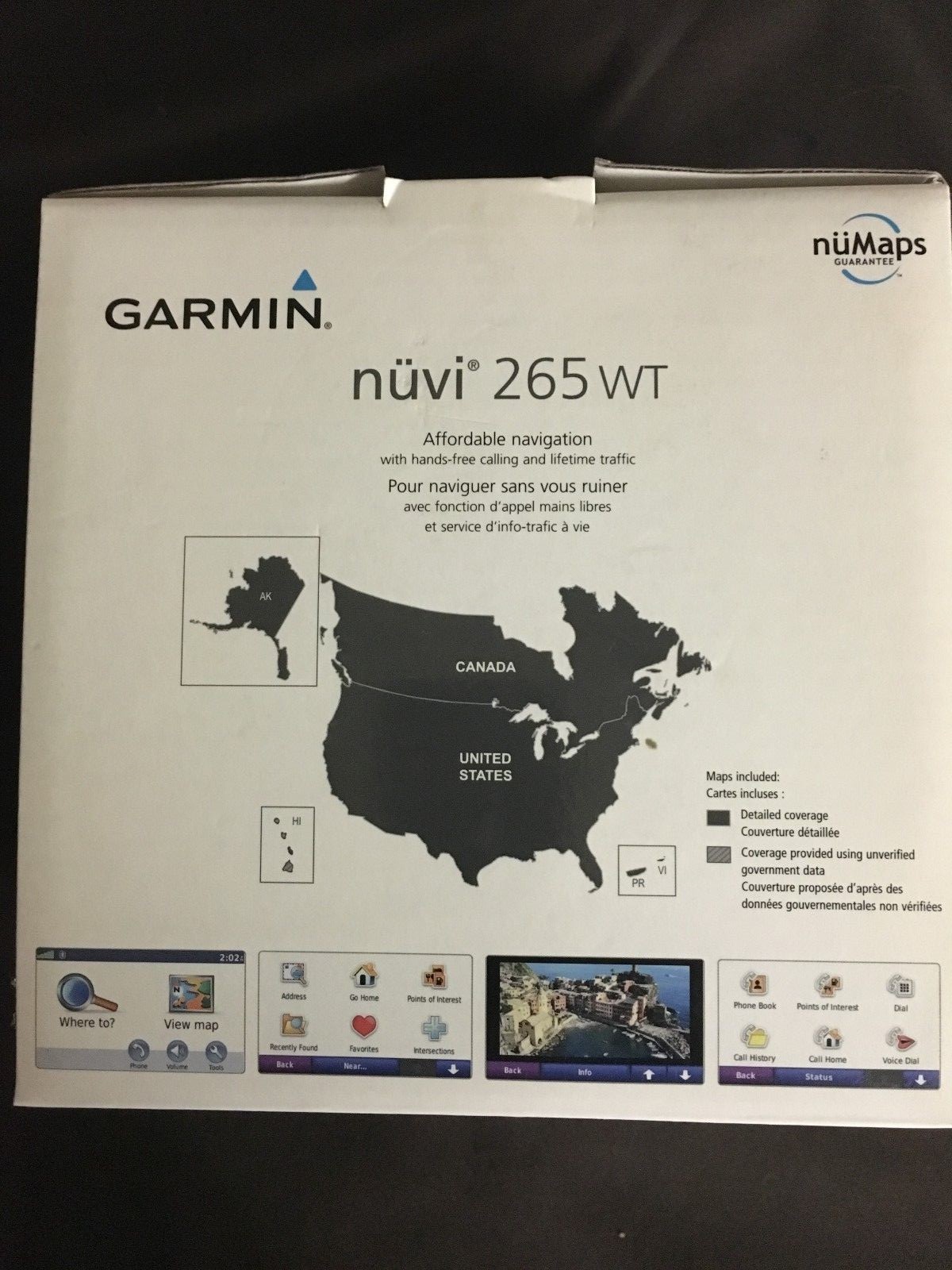 Garmin Nuvi 265WT with Traffic ReRouting eBay