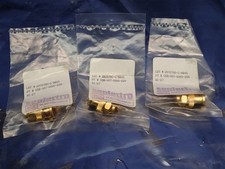 LOT OF 3 SEALECTRO 2072780-C-8845 GOLD PLATED CONNECTOR NOS NEW OLD STOCK