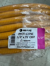 Pro-Flex 1/2 In. x 75 Ft.  CSST Gas Piping System PFCT-1275C Pro-Flex PFCT-1275C