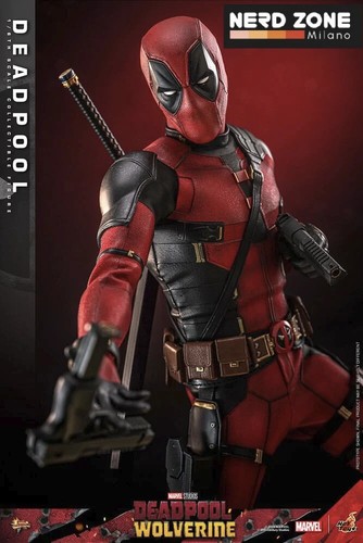Deadpool & Wolverine Action Figure 1/6 Deadpool 31 cm Hot Toys MMS746 - Foto 21 di 24