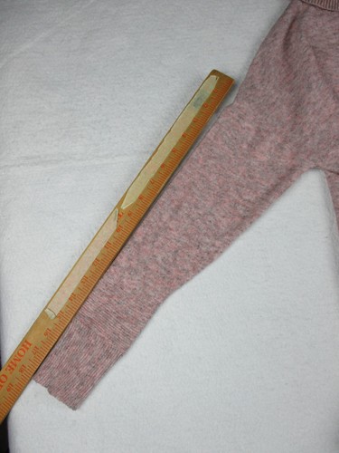 Sundance Turtleneck Sweater Women's Medium Pink Drop Shoulder Relaxed Fit Lady - Picture 8 of 15