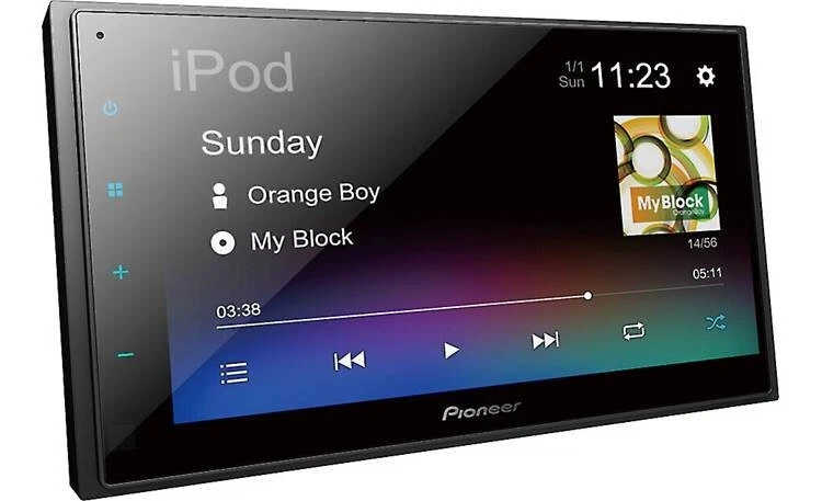 Pioneer DMH-342EX 6.8" Bluetooth  AM/FM Car Stereo 320W 6.5" & 450W 6x9" Speaker - Image 2 of 4