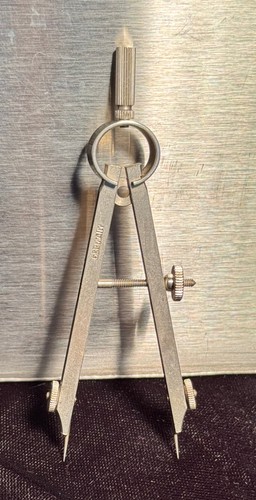 Vintage German made drafting compass