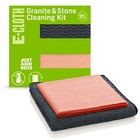 E-Cloth Granite & Stone Cleaning Kit, Premium Microfiber Cleaning Cloth