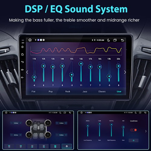 Carplay 6+128GB For 2012-2021 Ford Transit Custom Android 13 Car Stereo Radio BT - Picture 13 of 15