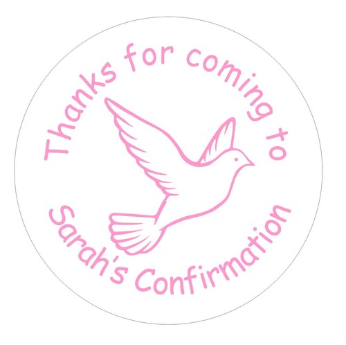 Personalised stickers and tags for Confirmation Day - Picture 11 of 17