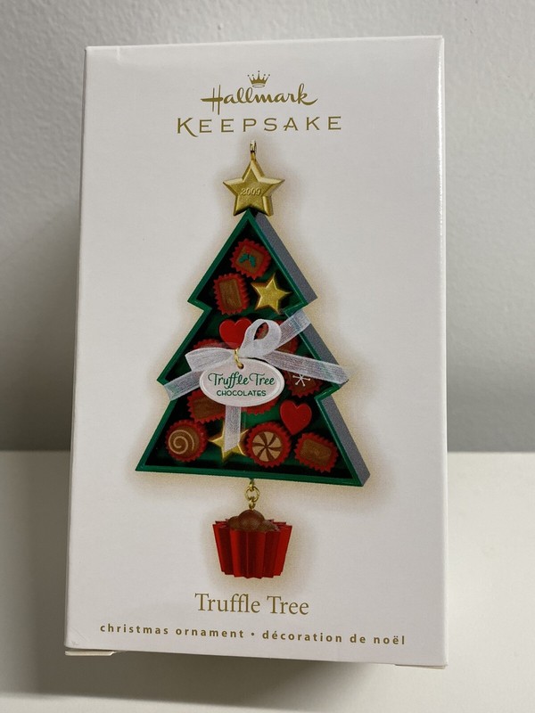 Hallmark Keepsake Ornament TRUFFLE TREE Candy Box Chrismas Tree QXG6612- READ