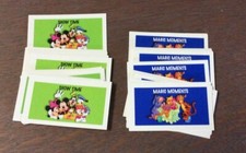 Monopoly Disney Edition 2001 Replacement Chance and Fate cards  ONLY
