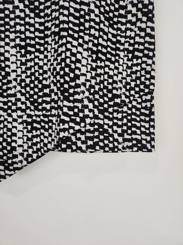 Kookai Mini Skirt Womens Black/White Size 36 - Picture 3 of 7