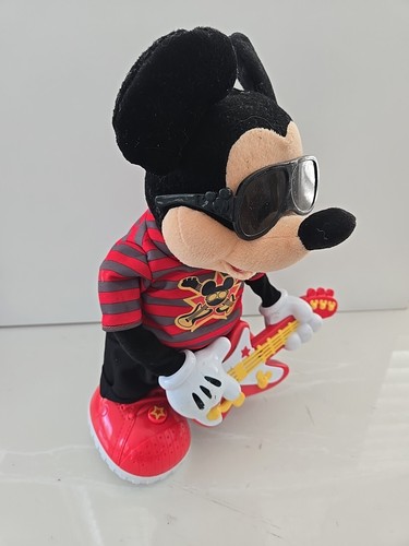 Disney 2010 Rockstar Mickey Mouse Fisher Price Musical Gitarre Singen Tanz Bewegungen. - Bild 6 von 7