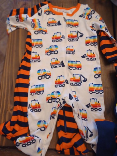 Members Mark 3-6M Baby Boys Long Sleeve Sleep N Play 3 Pack NWT - Picture 4 of 4