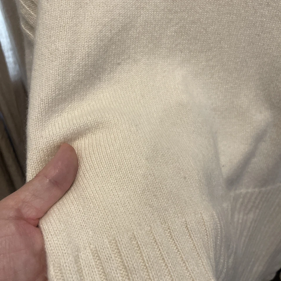 Джемпер Derek Lam 10 Crosby кремовый кашемир полонек - Изображение 3 из 4