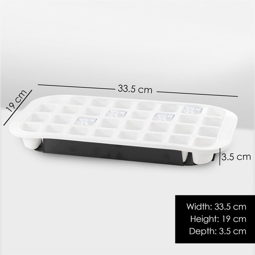 Silicone Ice Cube Trays Freezer Ice Cube Mould Easy Release BPA Free 32 Cubes - Picture 4 of 7