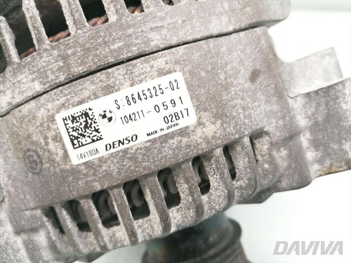 2018 BMW 3 Series 320i Petrol 135kW (184HP) (11-19) Estate Alternator 8645325 - Picture 6 of 10
