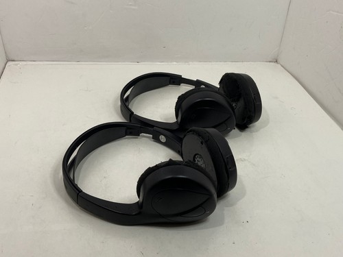 ๐ LOT OF 2 CAR Audiovox R2H-22659 Wireless Dual-Channel Headphones - C5B - Picture 2 of 9