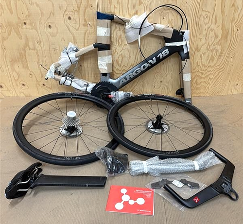 Argon 18 E-118 Tri+ Disc Triathlonrad - groß (nicht gebaut/fehlteile)