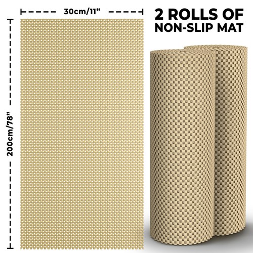Non Slip Mat Roll Grip x2 Matting Liner Rubber Material Car Dashboard Trays UK - Picture 35 of 68