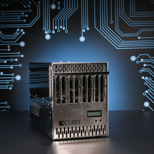 Cubix Xpander Elite inkl. Host Karte // 4-fach GPU Expansion // PCIe Gen3 x16