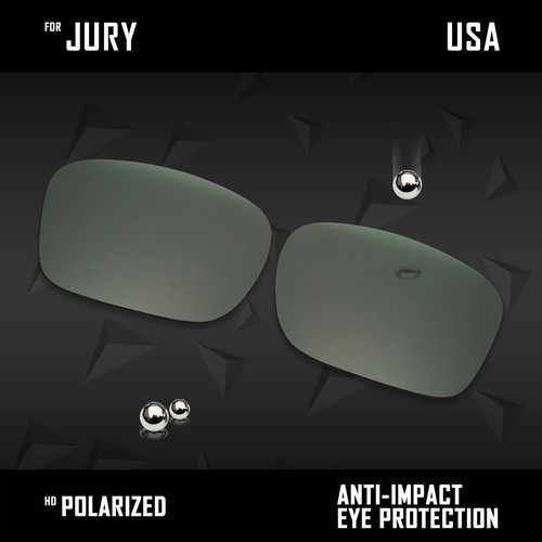 Lote de lentes de repuesto polarizadas antiarañazos para Oakley Jurado OO4045 opciones - Imagen 25 de 34