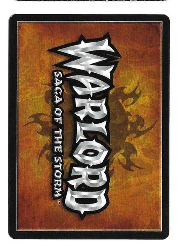 Warlord: Saga of the Storm CCG Build Your Own Deck Singles! Character Creation! - Picture 326 of 458